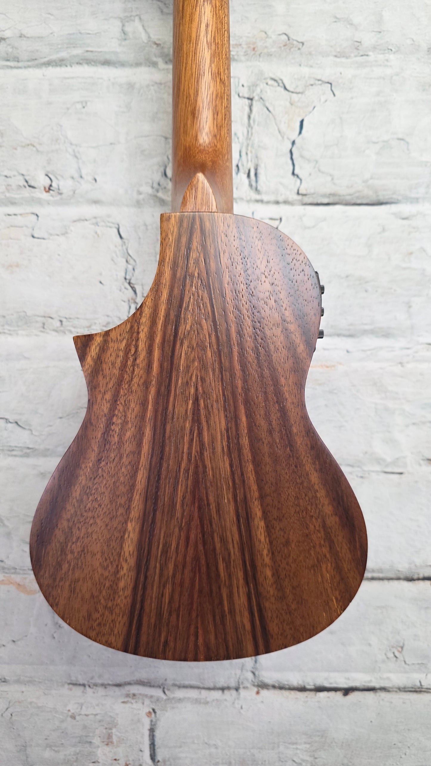 Kala Teak Tri-Top Concert Ukulele w/ Cutaway & EQ