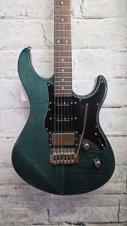 Yamaha Pacifica PAC612VIIFM Electric Guitar - Indigo Blue - Used