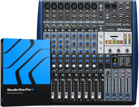 PreSonus StudioLive AR12c Analog Mixer