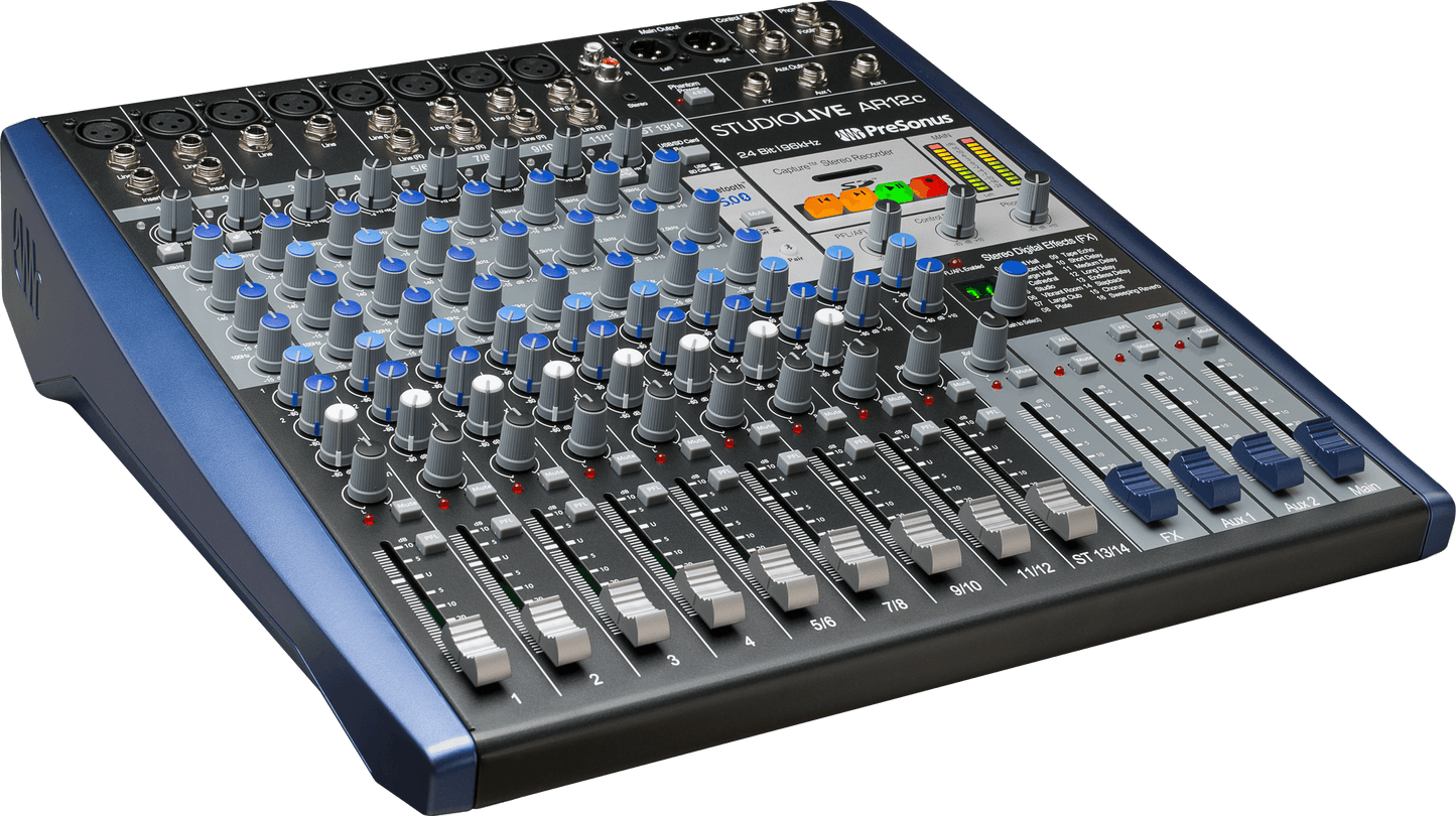 PreSonus StudioLive AR12c Analog Mixer