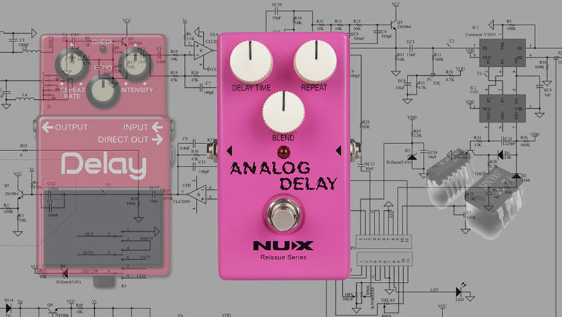 NUX Analog Delay pedal