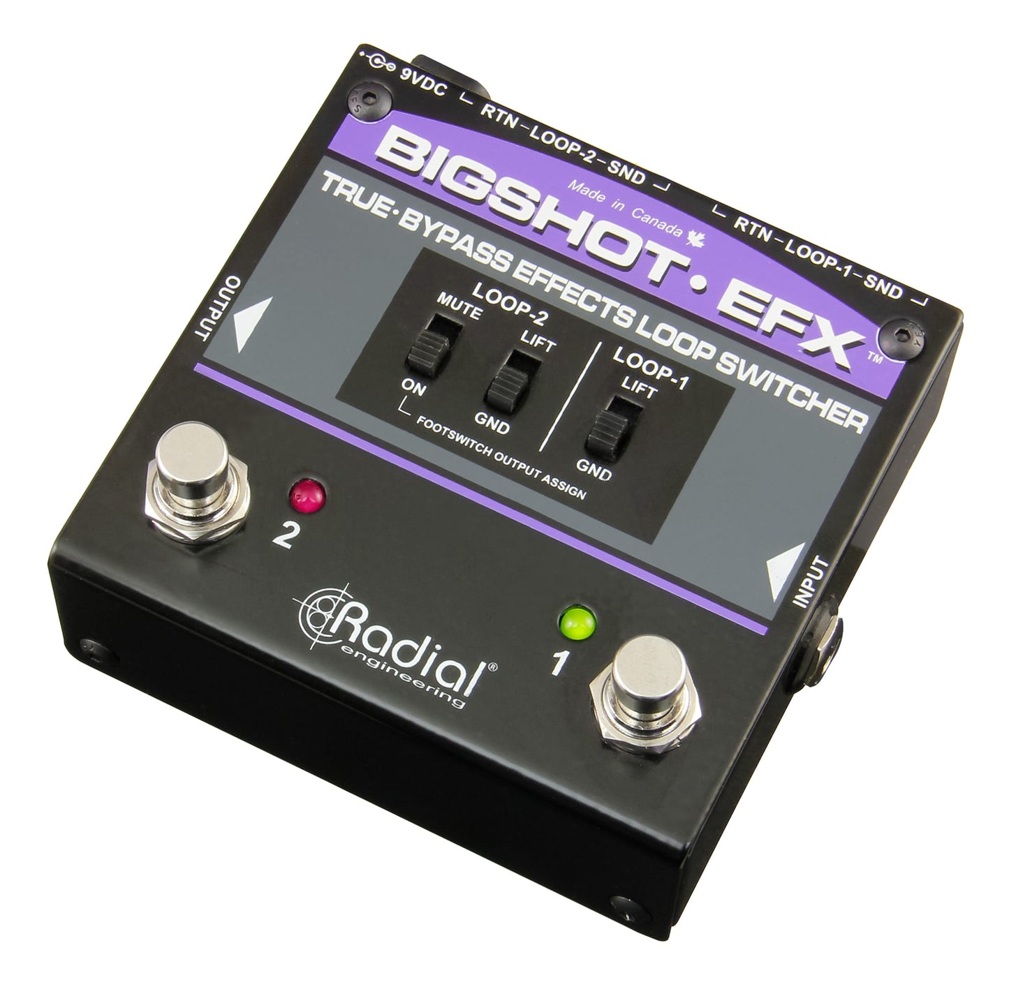 Radial Tonebone Bigshot EFX Loop Control