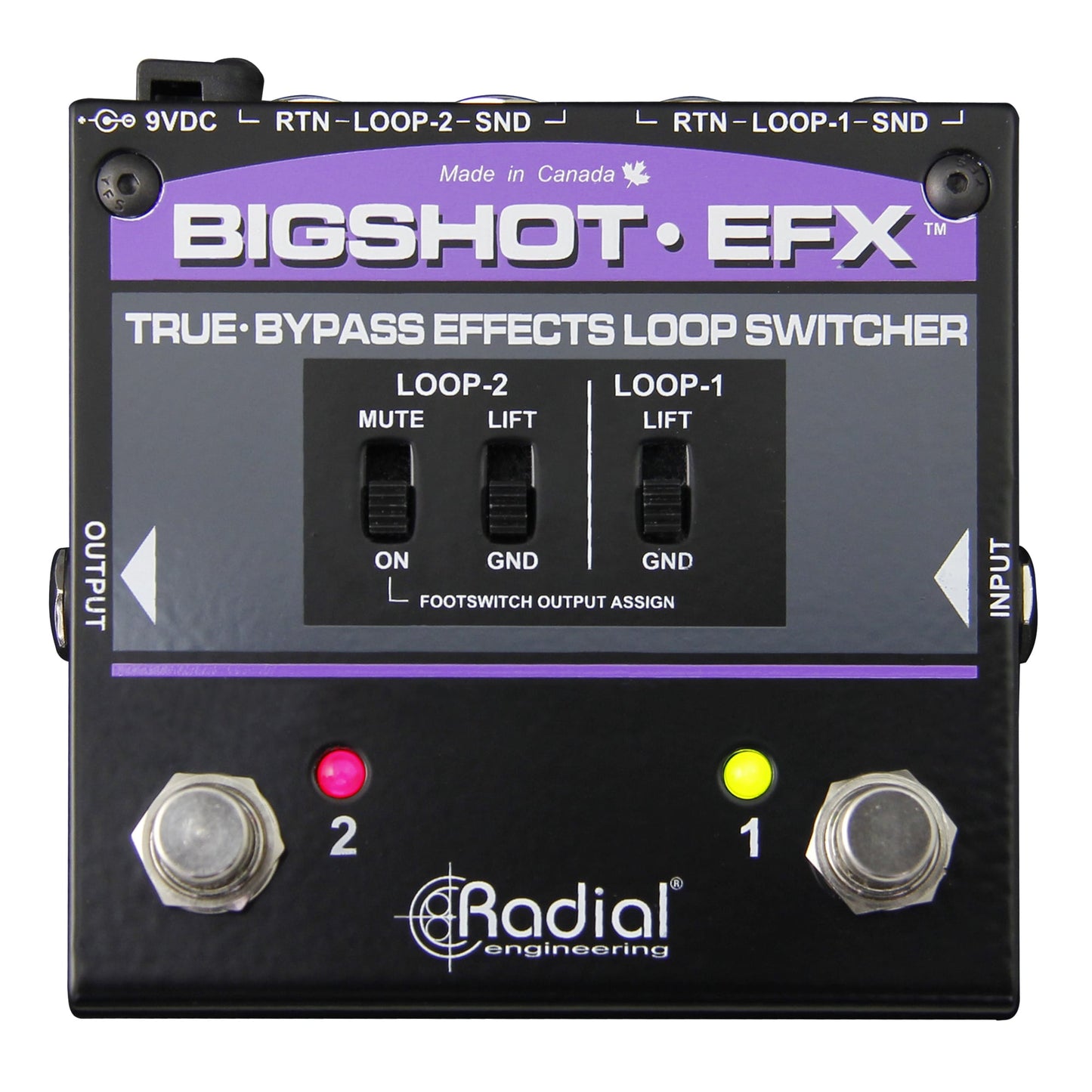 Radial Tonebone Bigshot EFX Loop Control