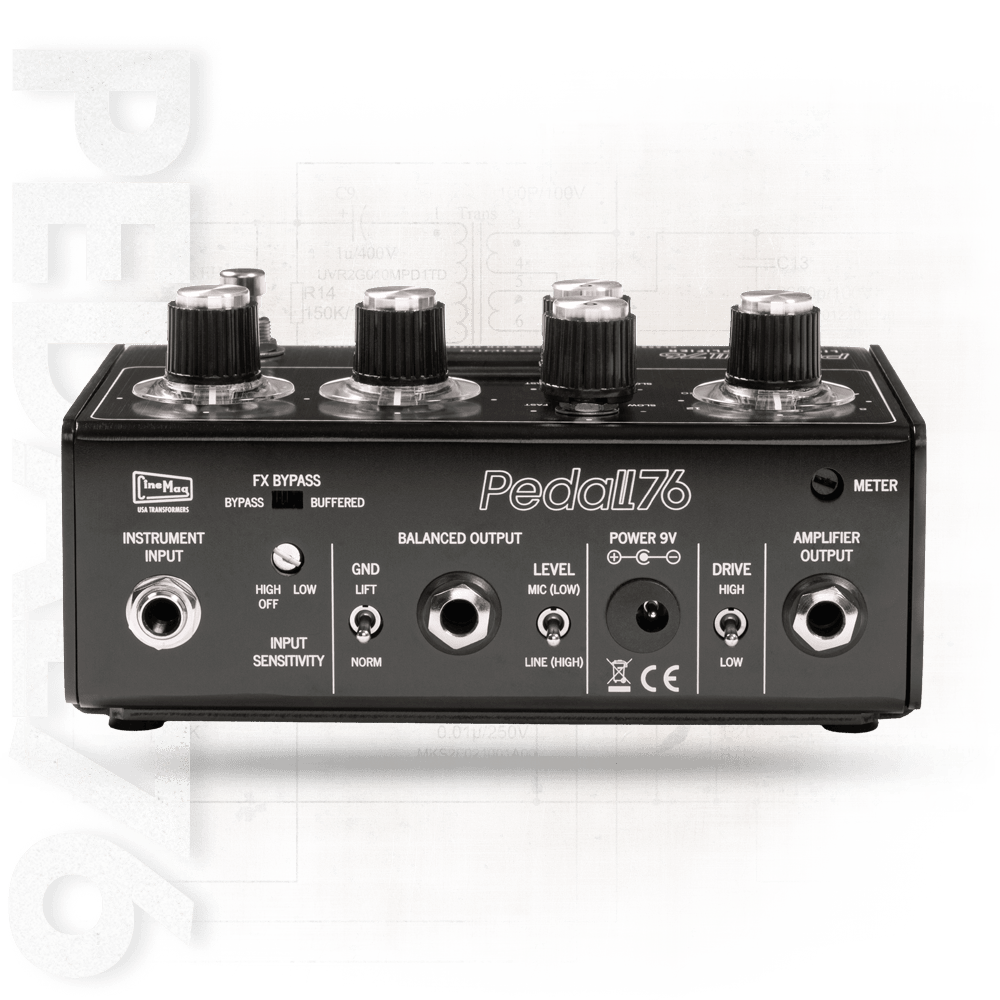 Pedal76 All-Analog Transformer-Balanced FET Compressor Pedal