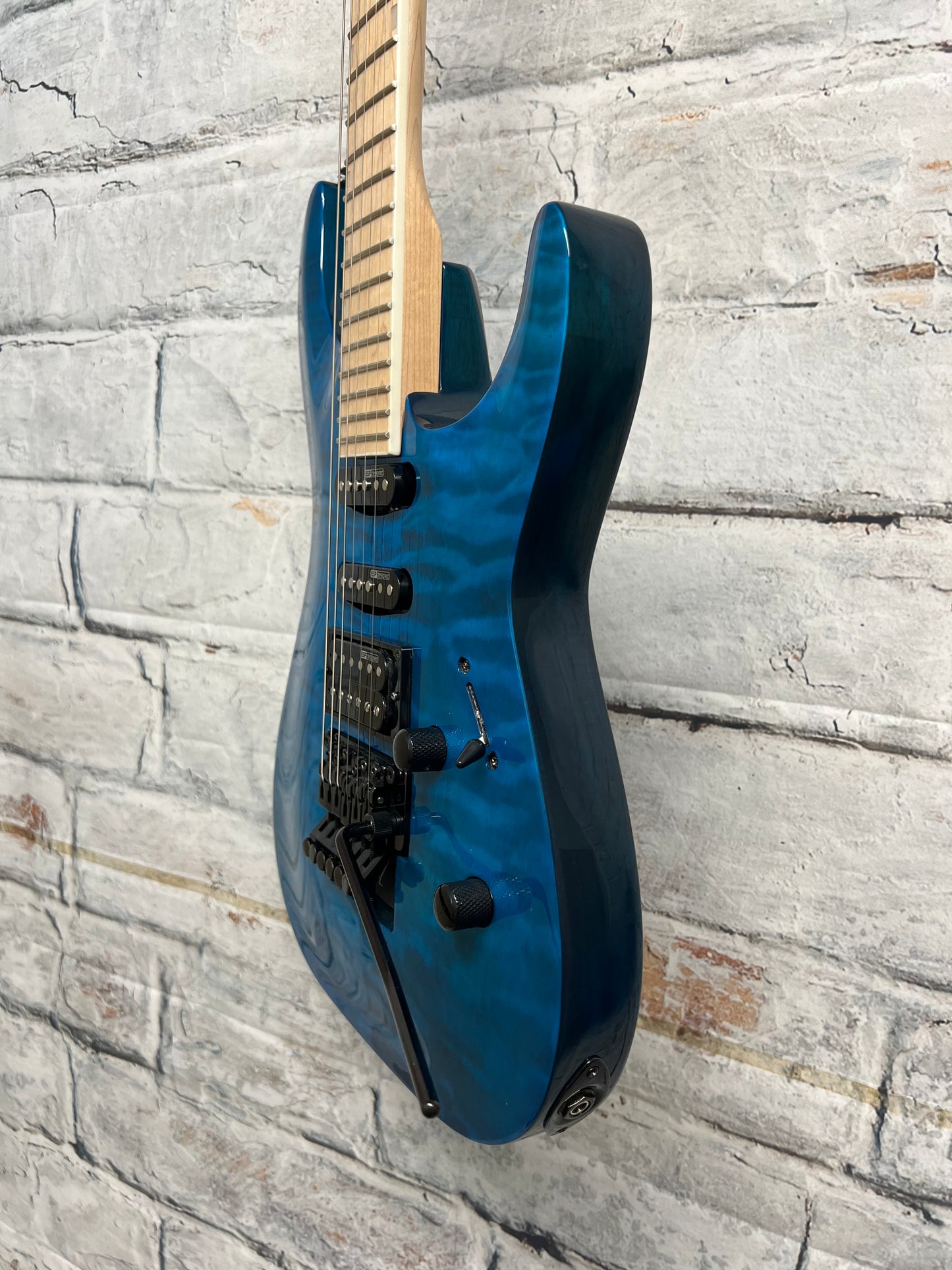 Used ESP LTD MH 203QM Electric Guitar
