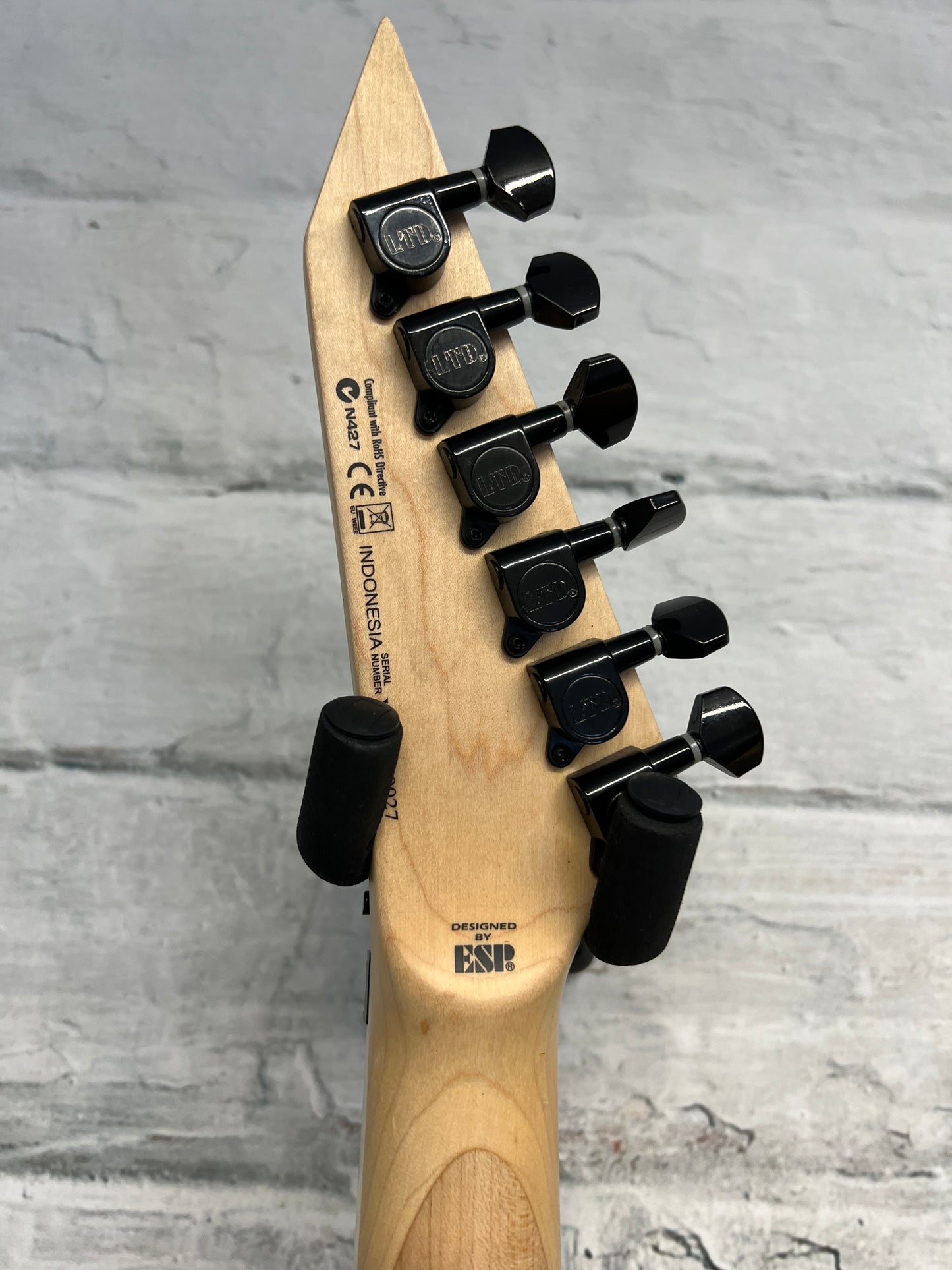 Used ESP LTD MH 203QM Electric Guitar