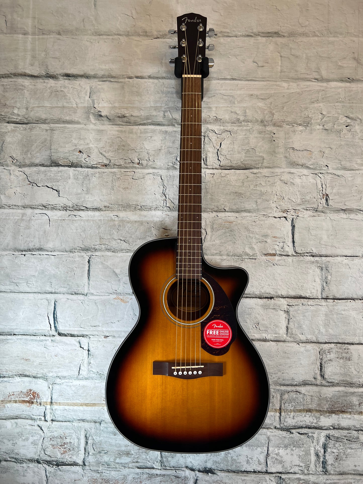 Fender Cc-140sce Concert, Walnut Fingerboard Sunburst with Case