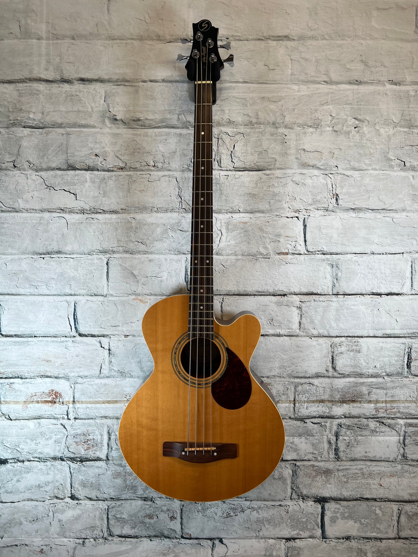 Used Samick AB-2 Acoustic Bass with Bag