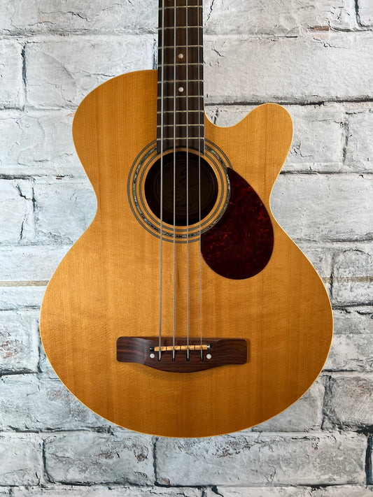 Used Samick AB-2 Acoustic Bass with Bag