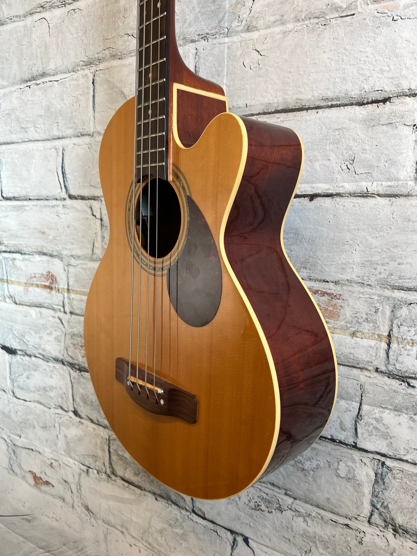 Used Samick AB-2 Acoustic Bass with Bag