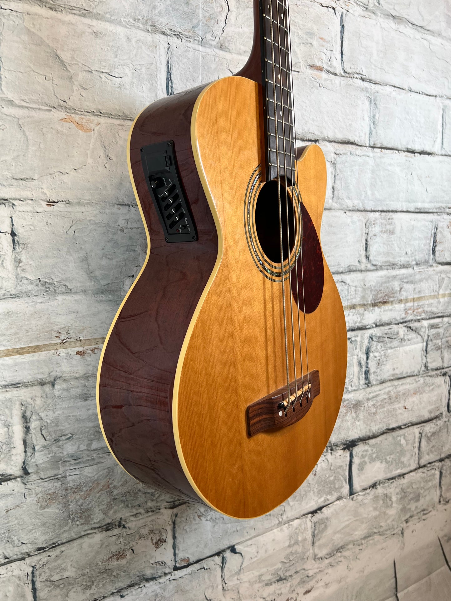 Used Samick AB-2 Acoustic Bass with Bag