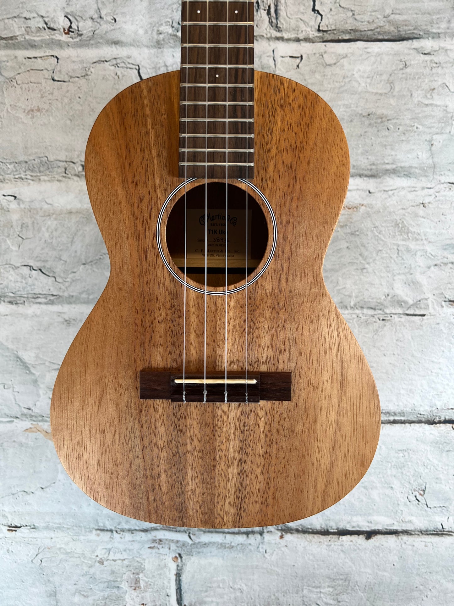 Martin T1K Solid Koa Tenor Ukulele with Bag