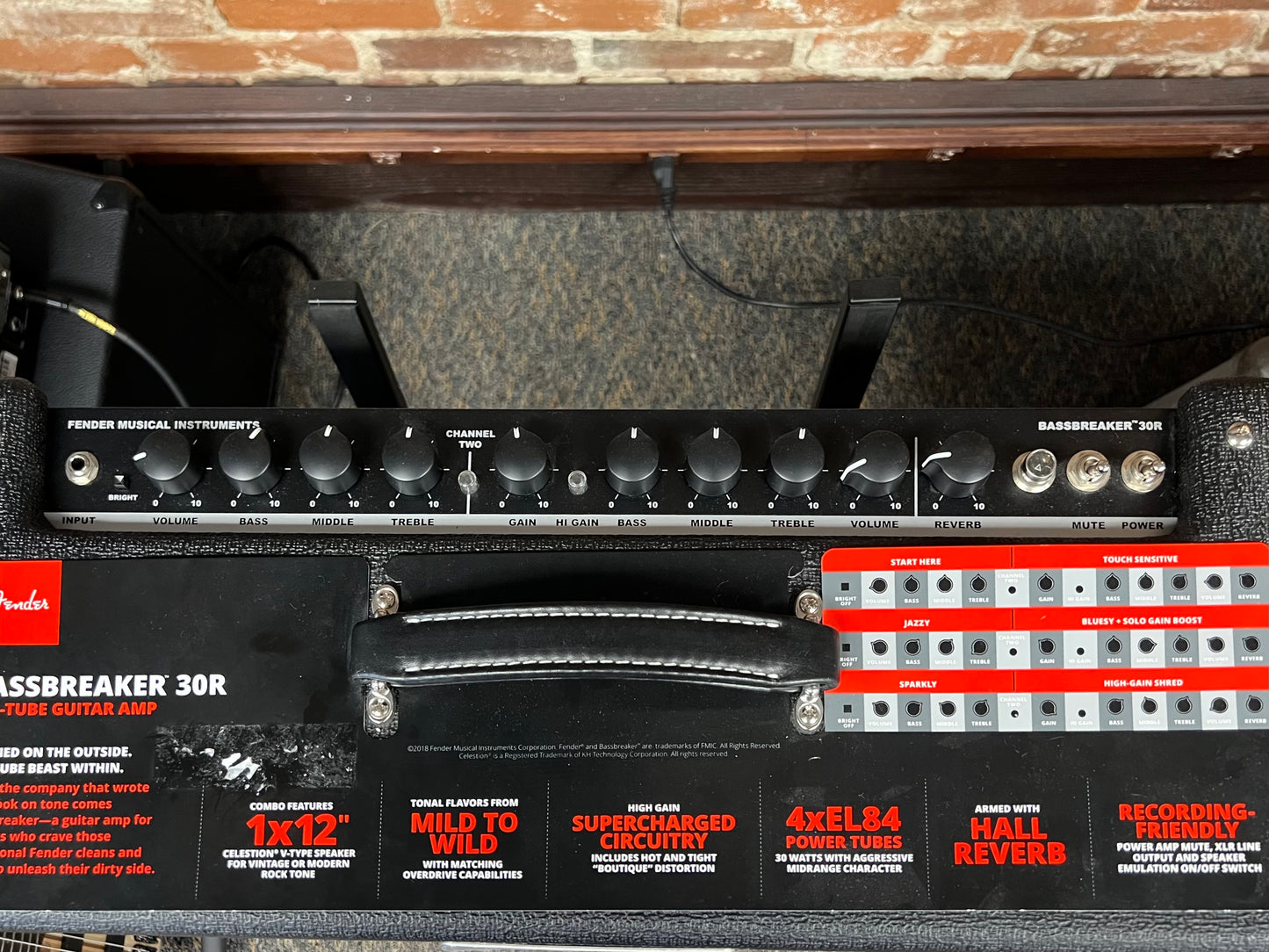 Fender Bassbreaker 30R Electric Guitar Amp