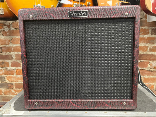 Fender Blues Junior IV Red Snakeskin Texas Heat