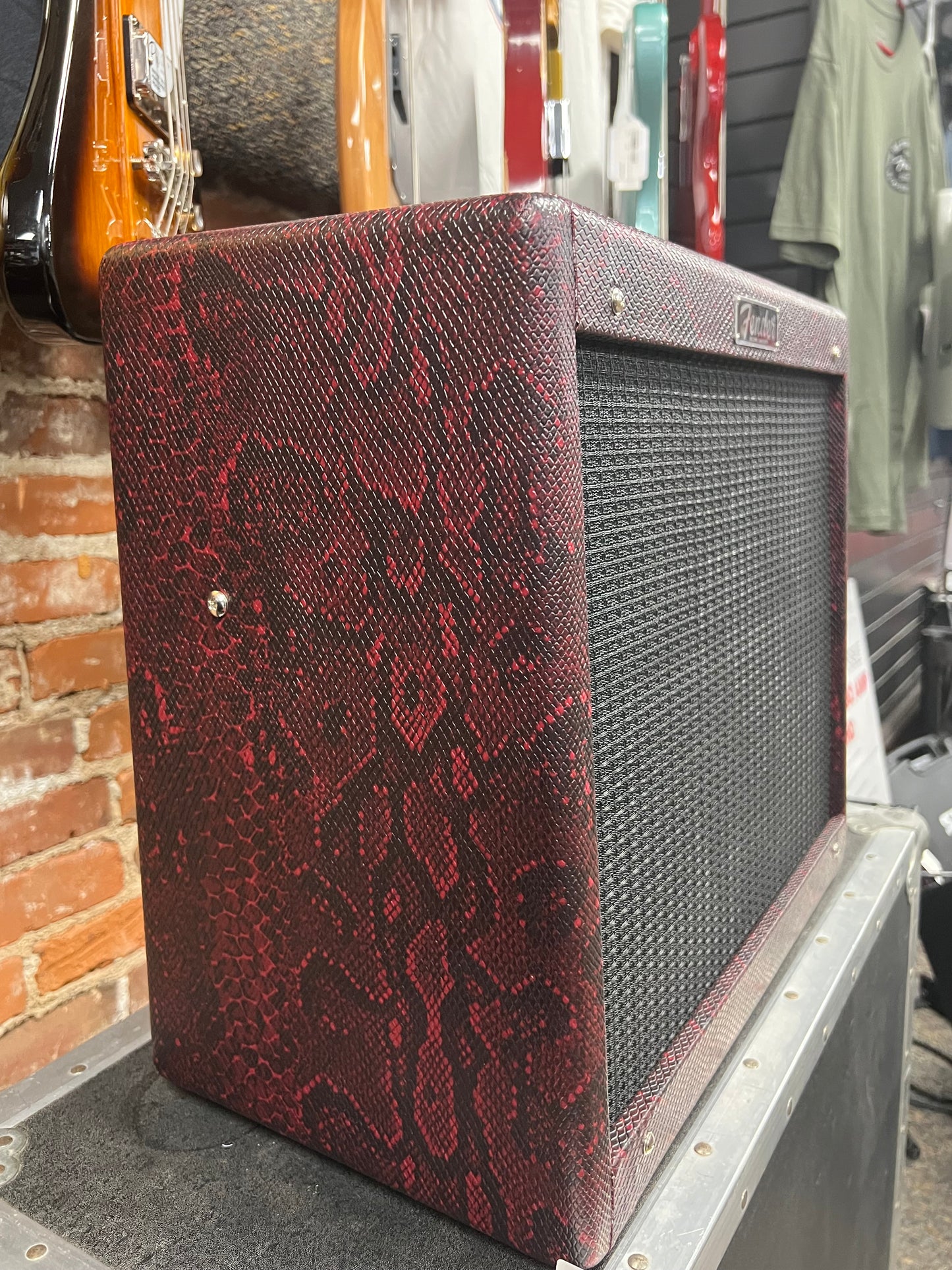 Fender Blues Junior IV Red Snakeskin Texas Heat