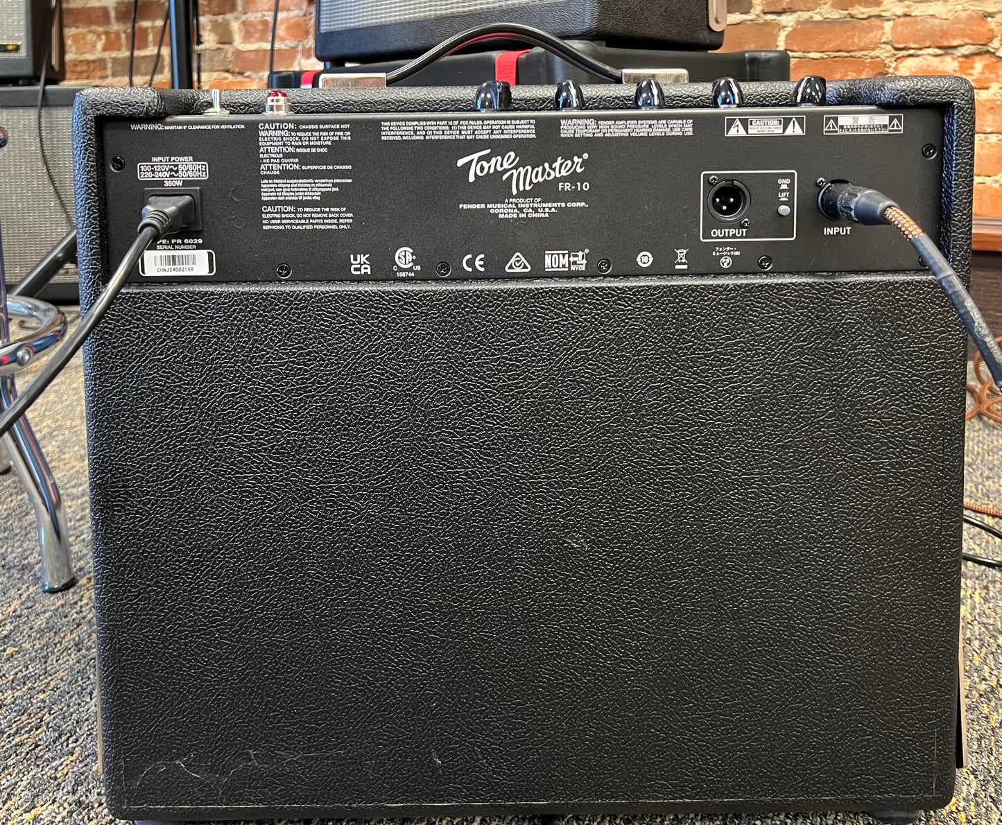 Fender Tone Master Fr-10. 120v