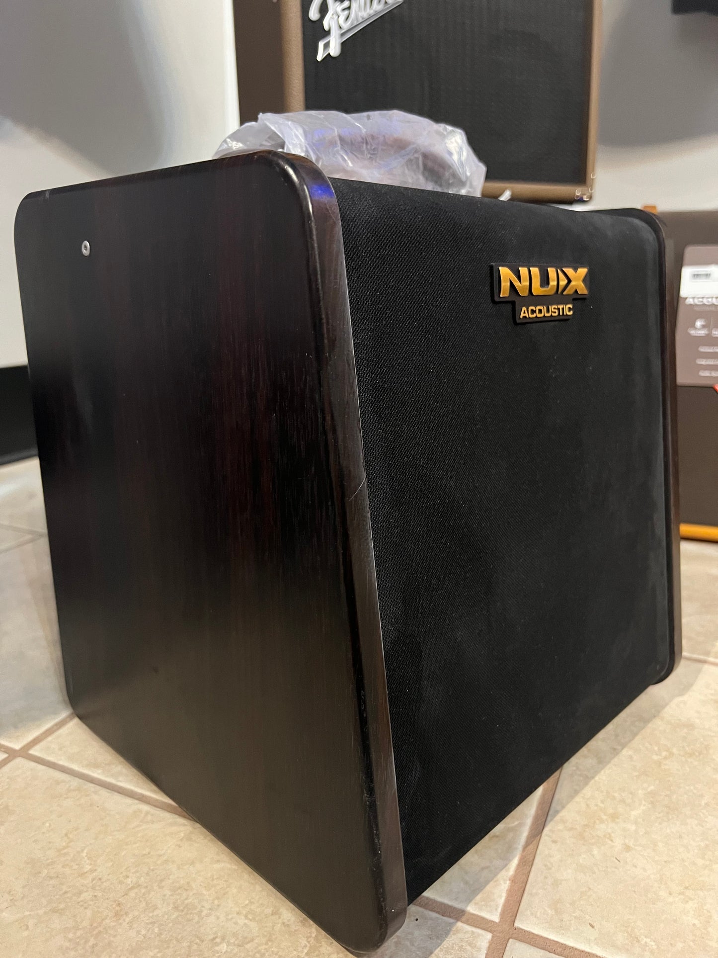 Nux Stageman II AC-80 Acoustic Guitar Amp with NMP-2 Footswitch