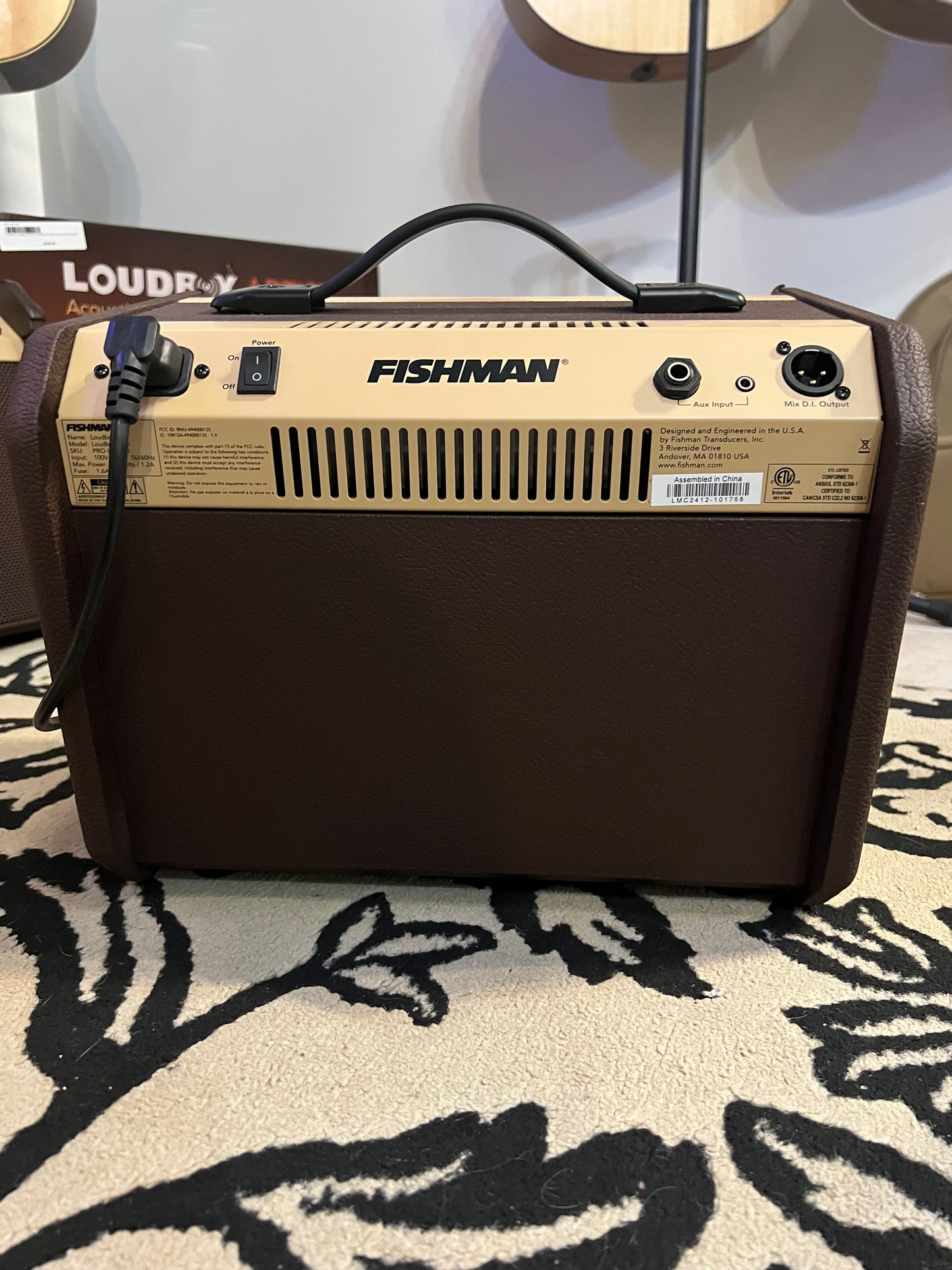 Fishman Loudbox Mini 60 Watt Acoustic Amp with Bluetooth