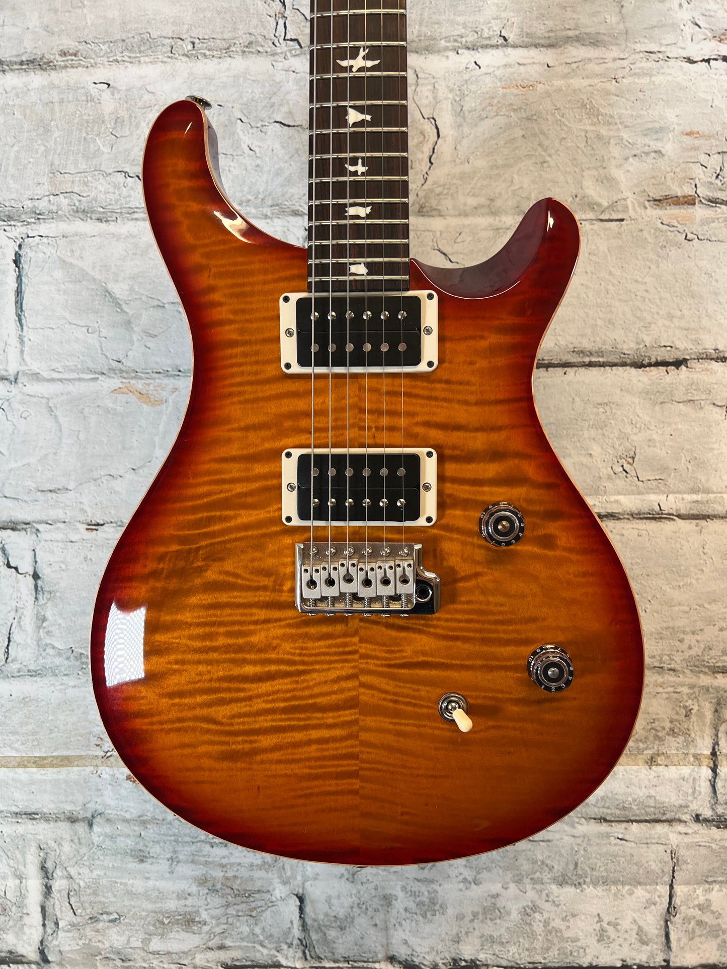 PRS CE24 Electric Guitar Dark Cherry Sunburst with Gig Bag