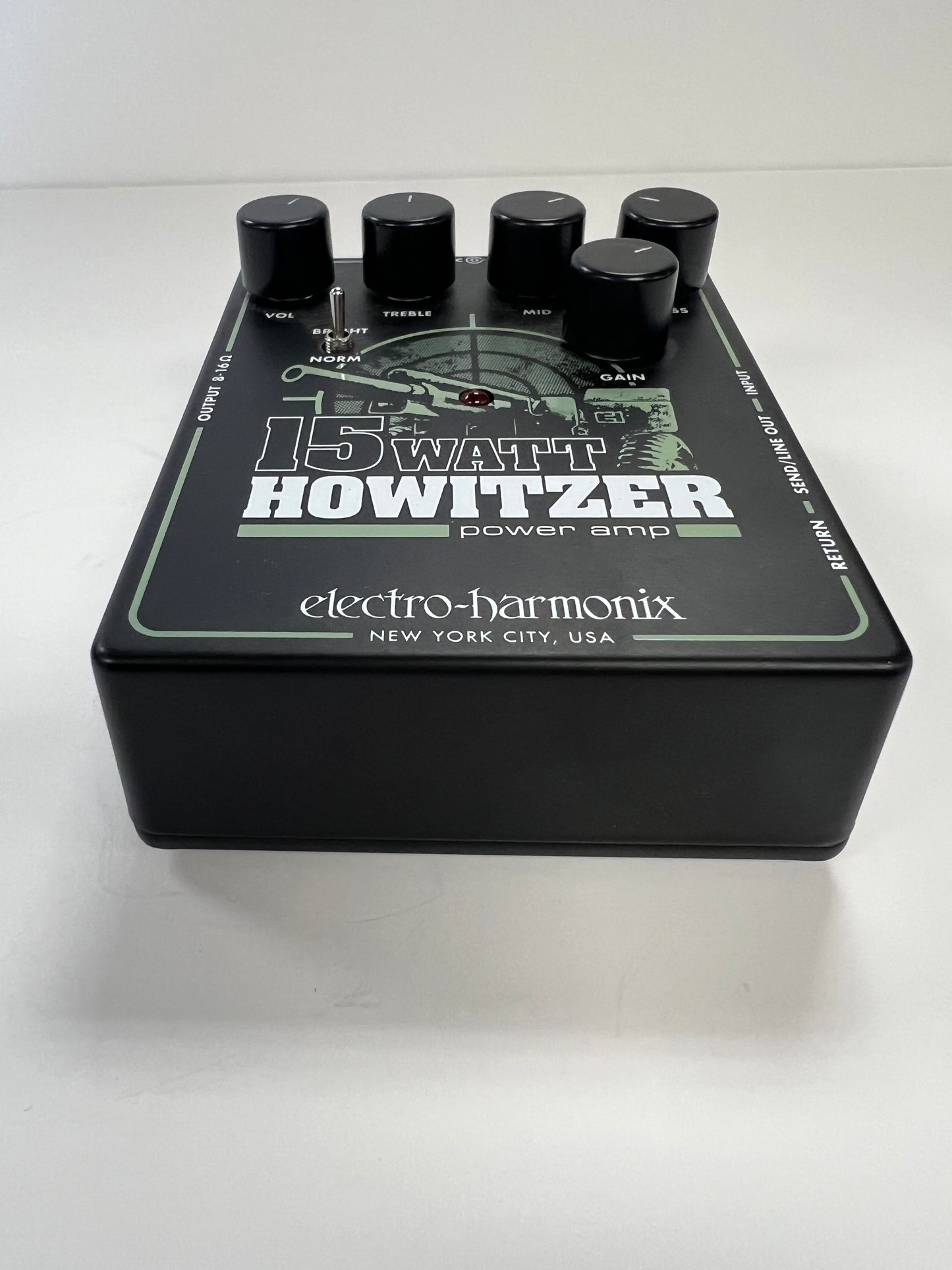 15 Watt Howitzer Guitar Amp/Preamp with Power Supply