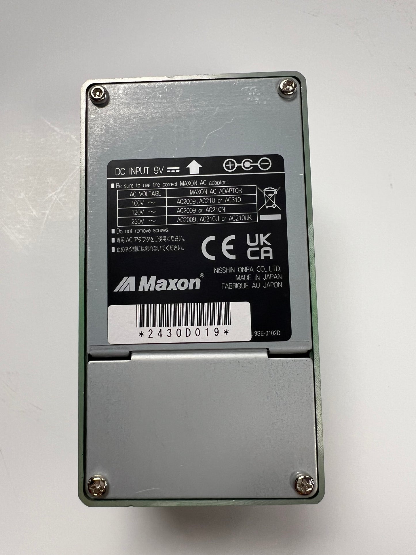 Maxon OD808 Guitar Overdrive Pedal