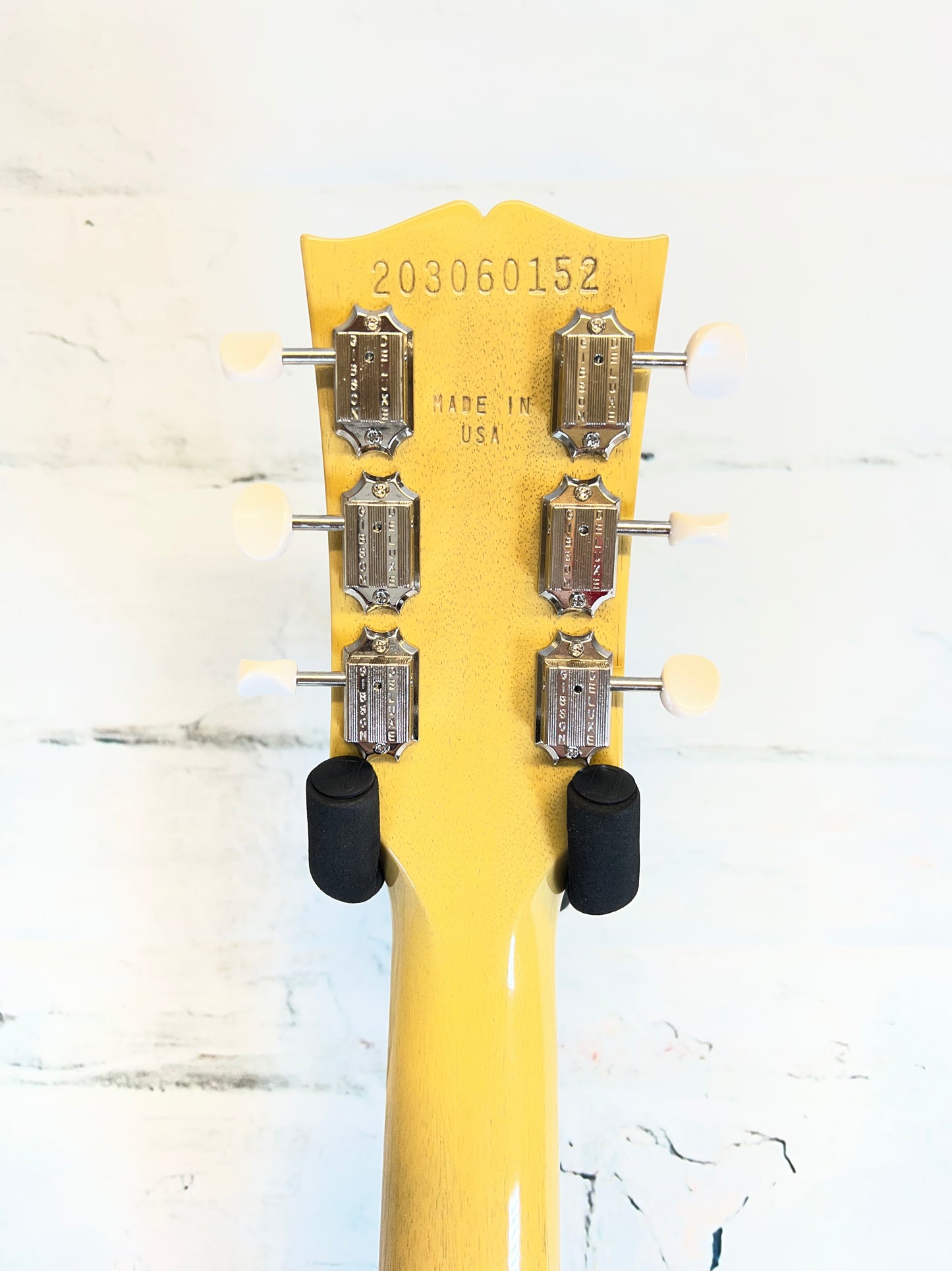 Gibson Les Paul Junior Double Cutaway TV Yellow with Hardshell Case