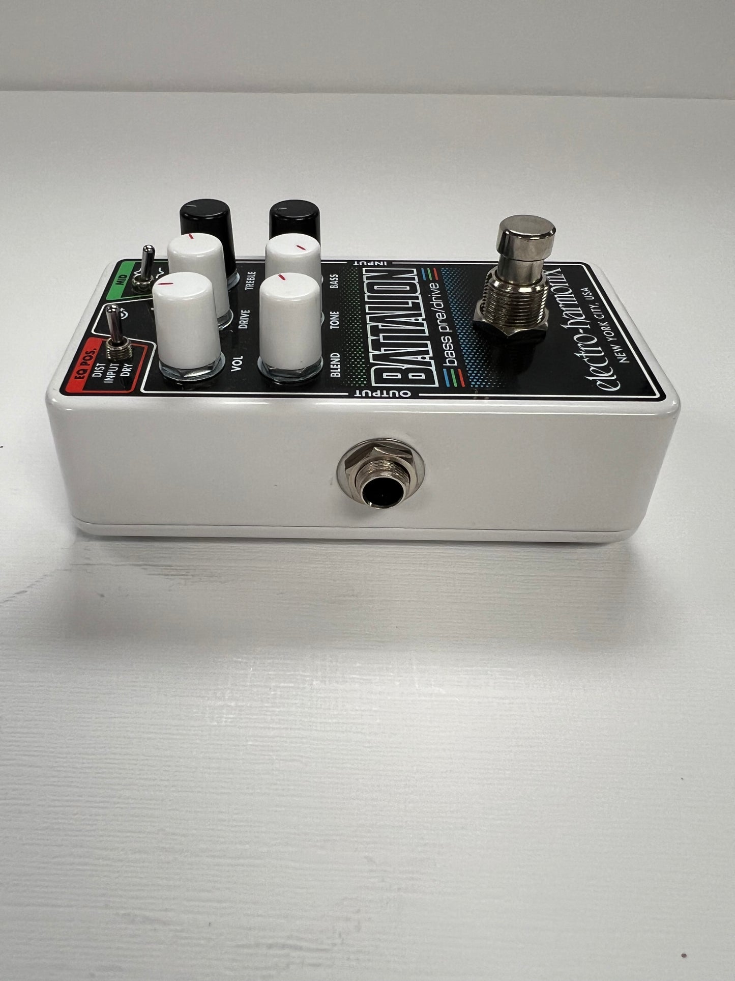 Electro Harmonix EHX Nano Battalion Bass Preamp and Overdrive