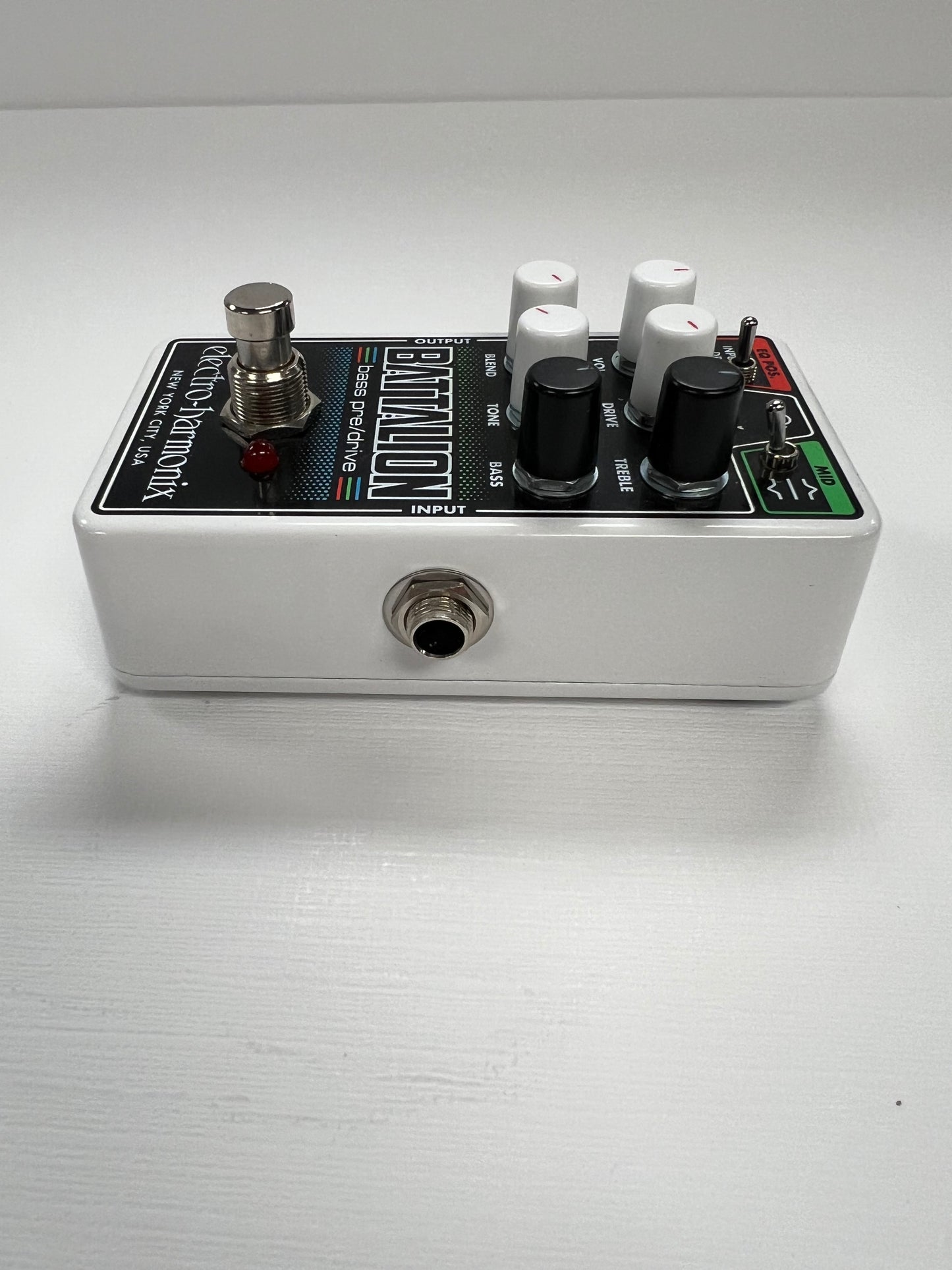 Electro Harmonix EHX Nano Battalion Bass Preamp and Overdrive