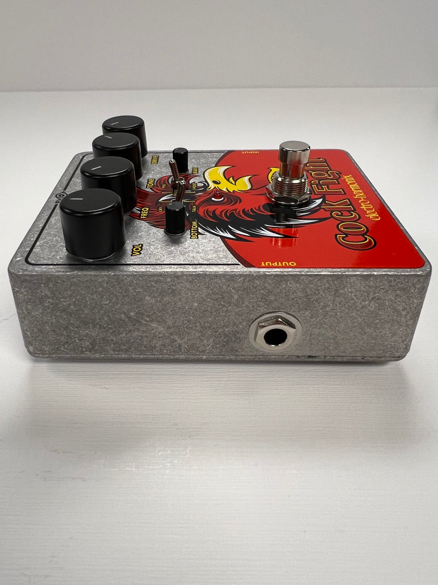 Electro Harmonix Cock Fight Cocked Talking Wah with Power Supply