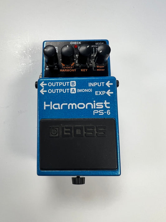 Used Boss PS-6 Harmonist Pedal
