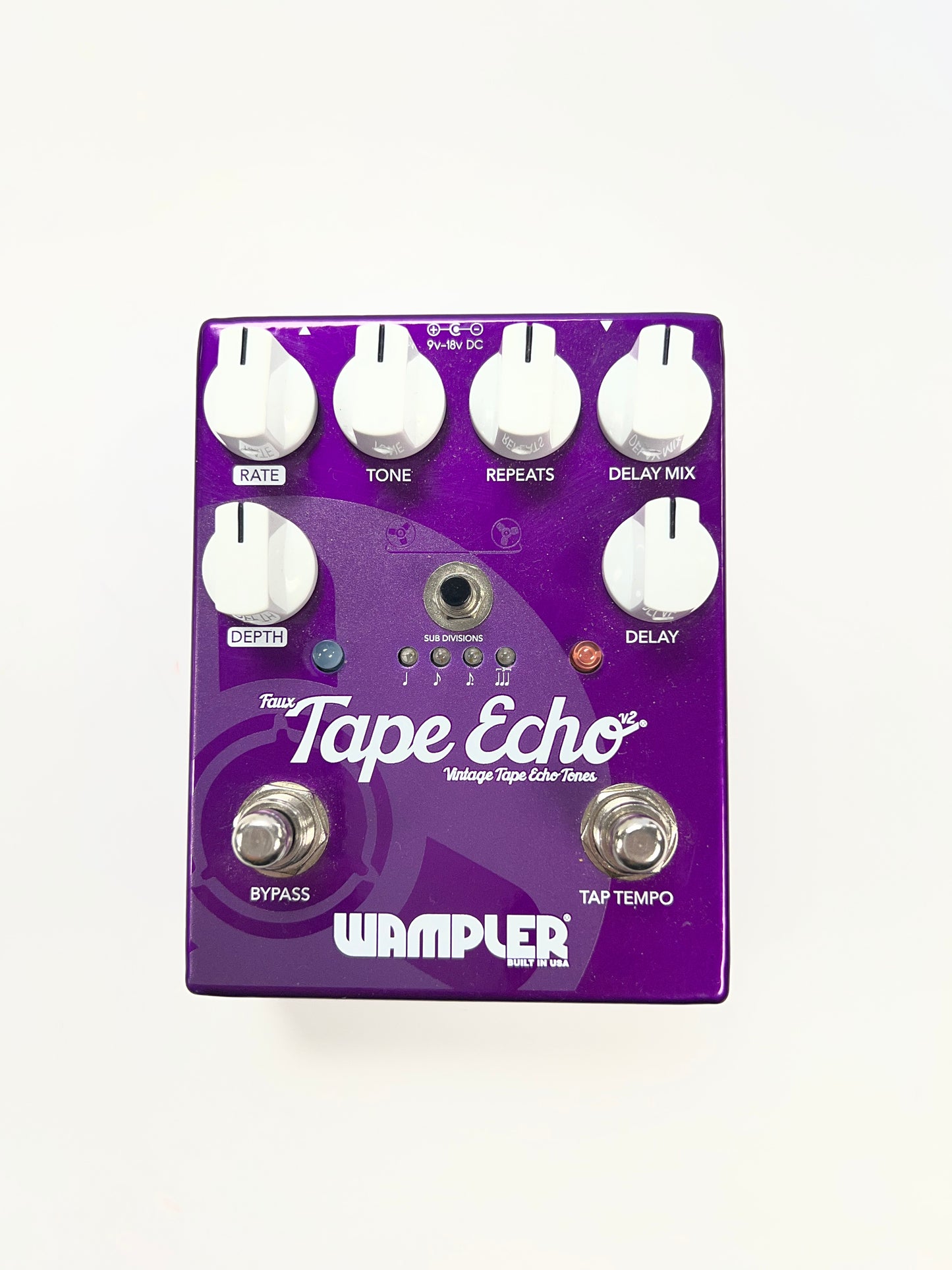 Used Wampler Faux Tape Echo Pedal