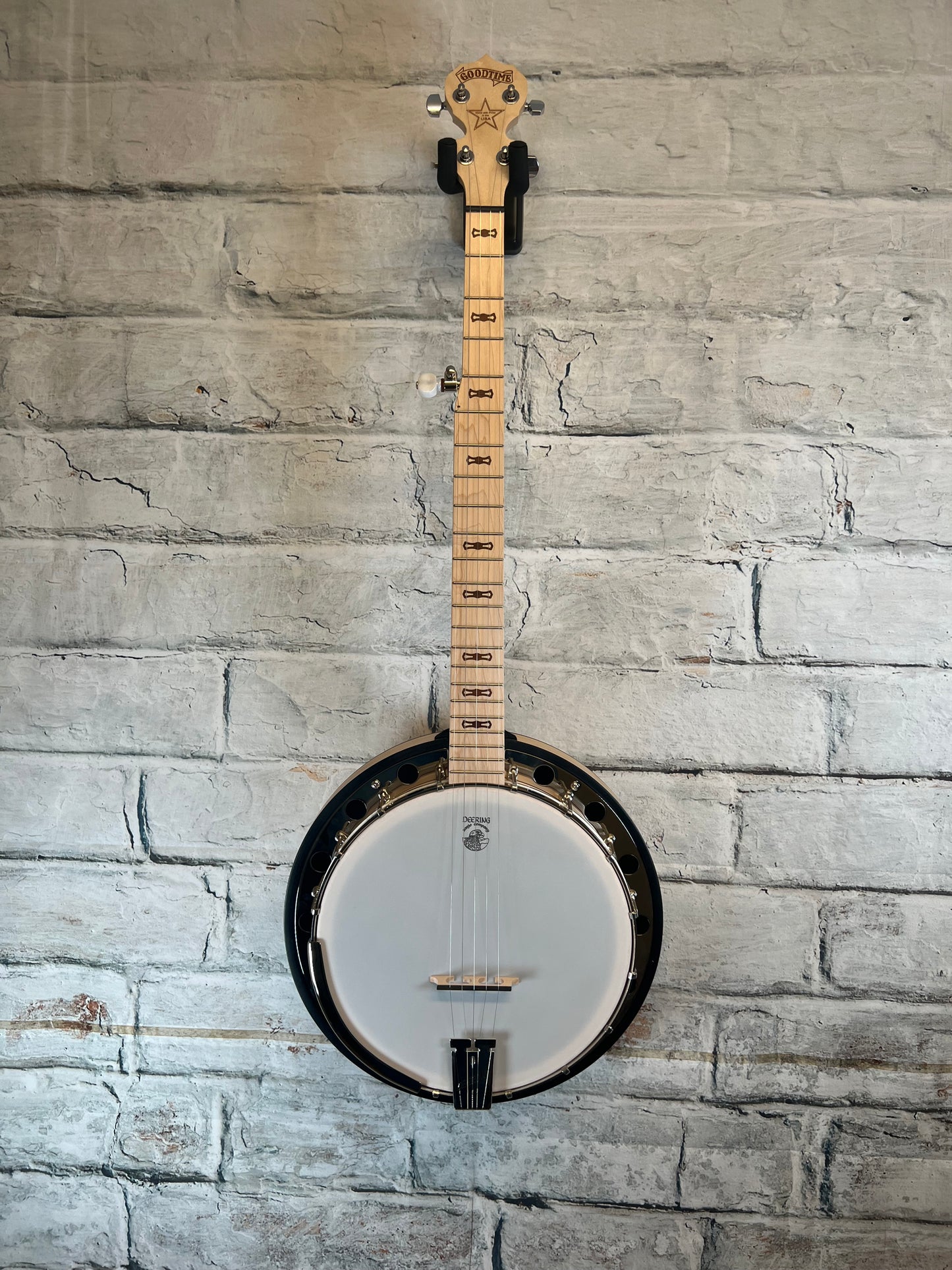 Deering Goodtime TwoNickel Banjo with Resonator