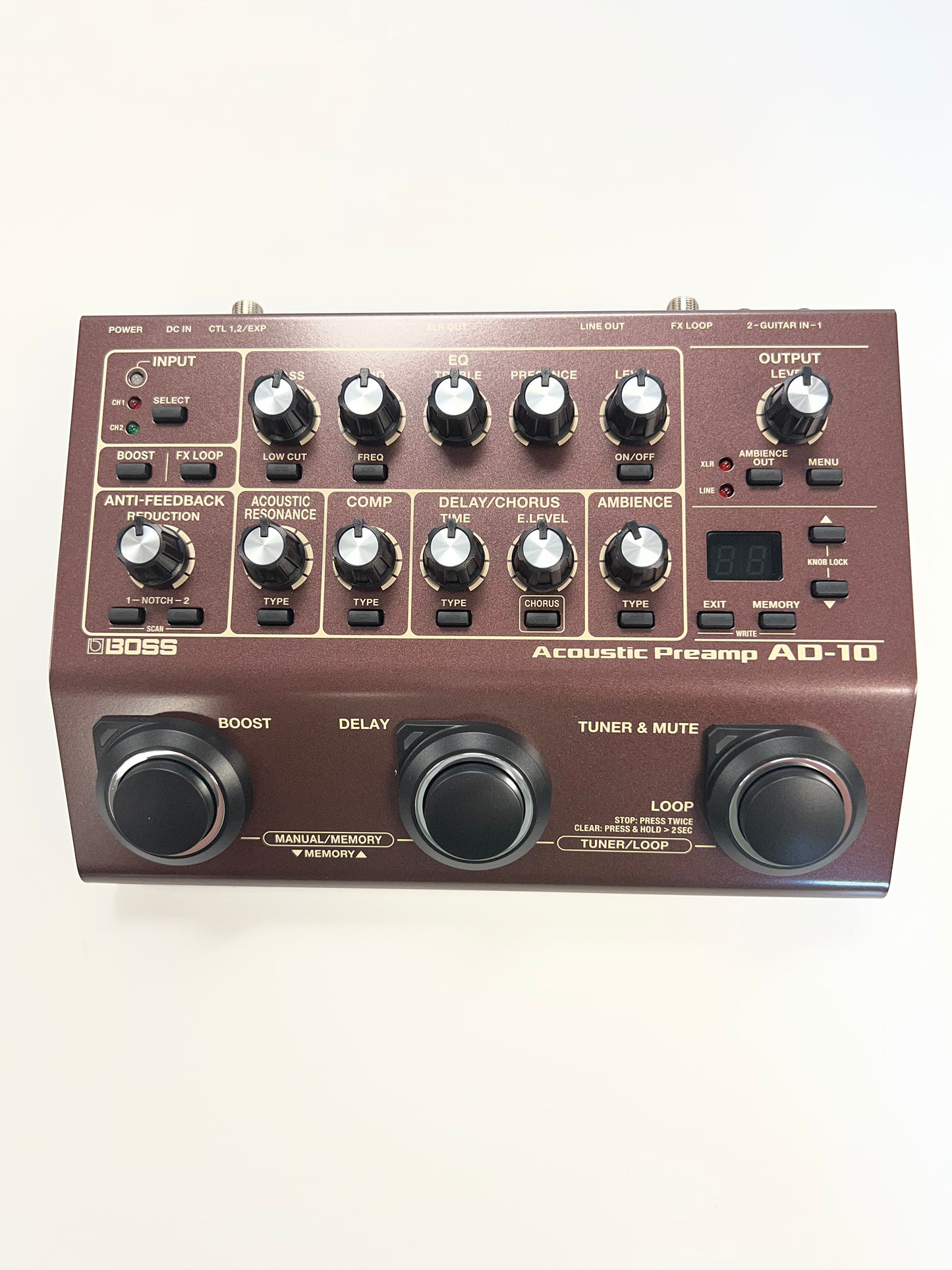 Boss AD-10 Acoustic Preamp Pedal