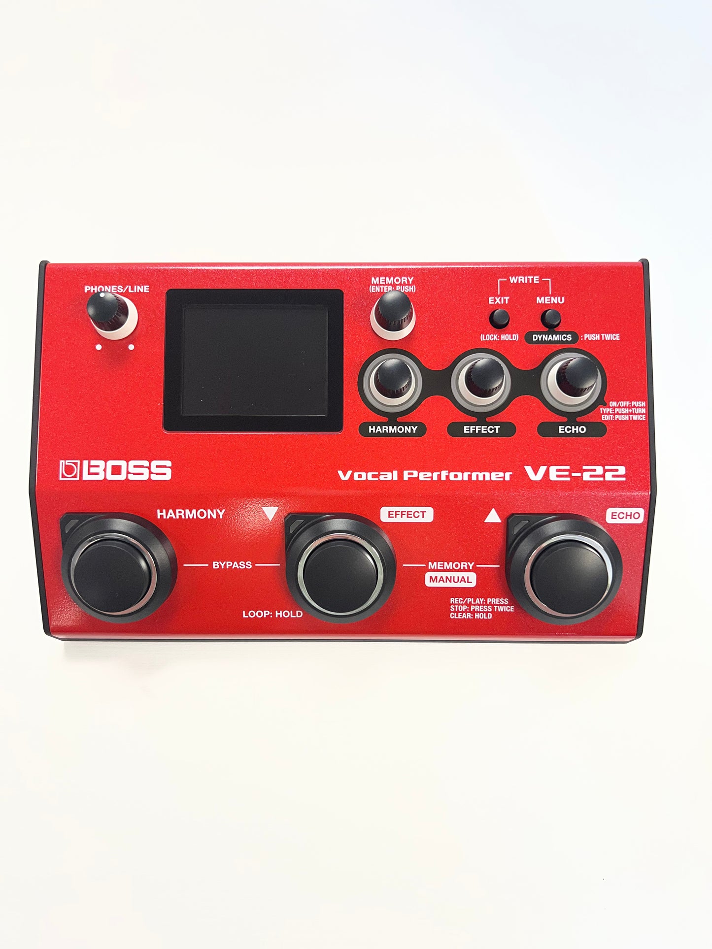 Boss VE-22 Vocal Effects and Looper Pedal