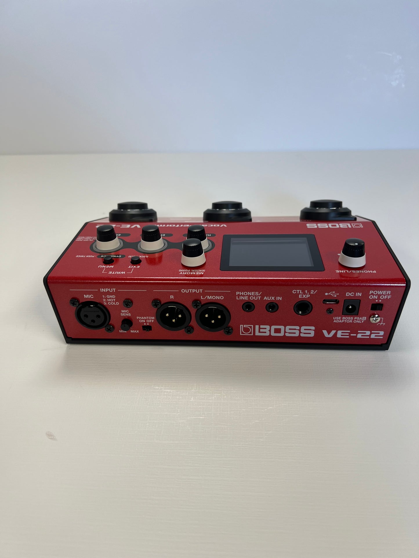 Boss VE-22 Vocal Effects and Looper Pedal