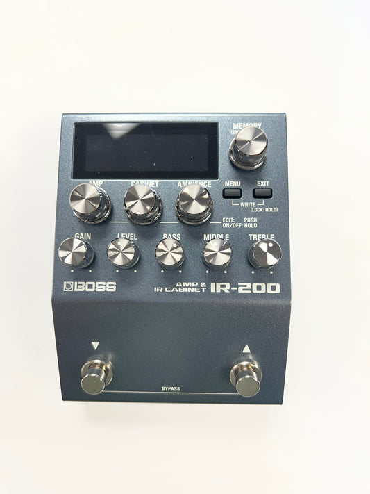 Boss IR-200 Amp and IR Cabinet Pedal