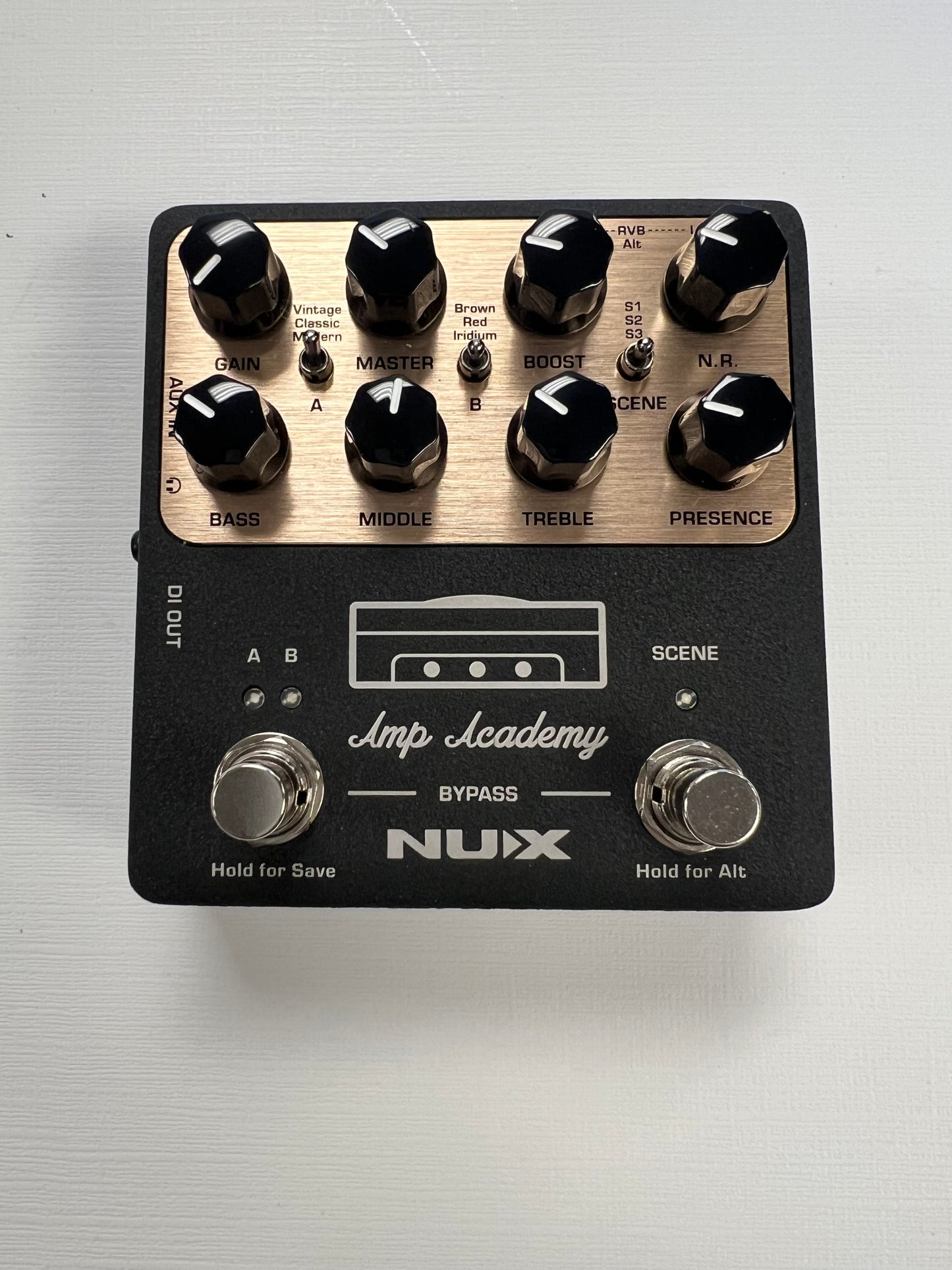 NUX Amp Academy Stomp Box Modeler and IR Loader Pedal