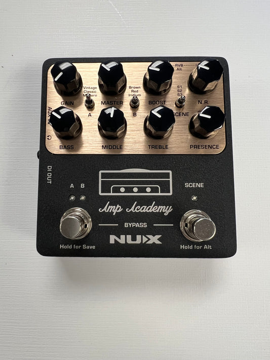 NUX Amp Academy Stomp Box Modeler and IR Loader Pedal