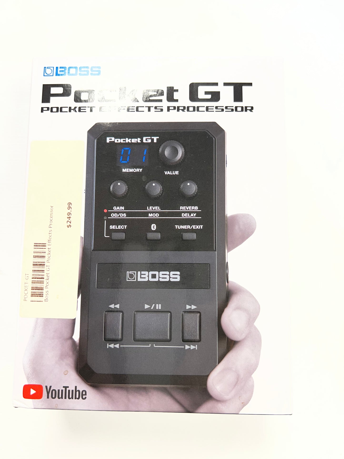 Boss Pocket GT Pocket Effects Processor