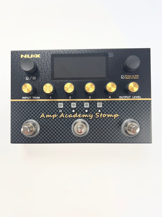 NUX NMA-3AAP Amp Academy Stomp Amp Modeler Pedal