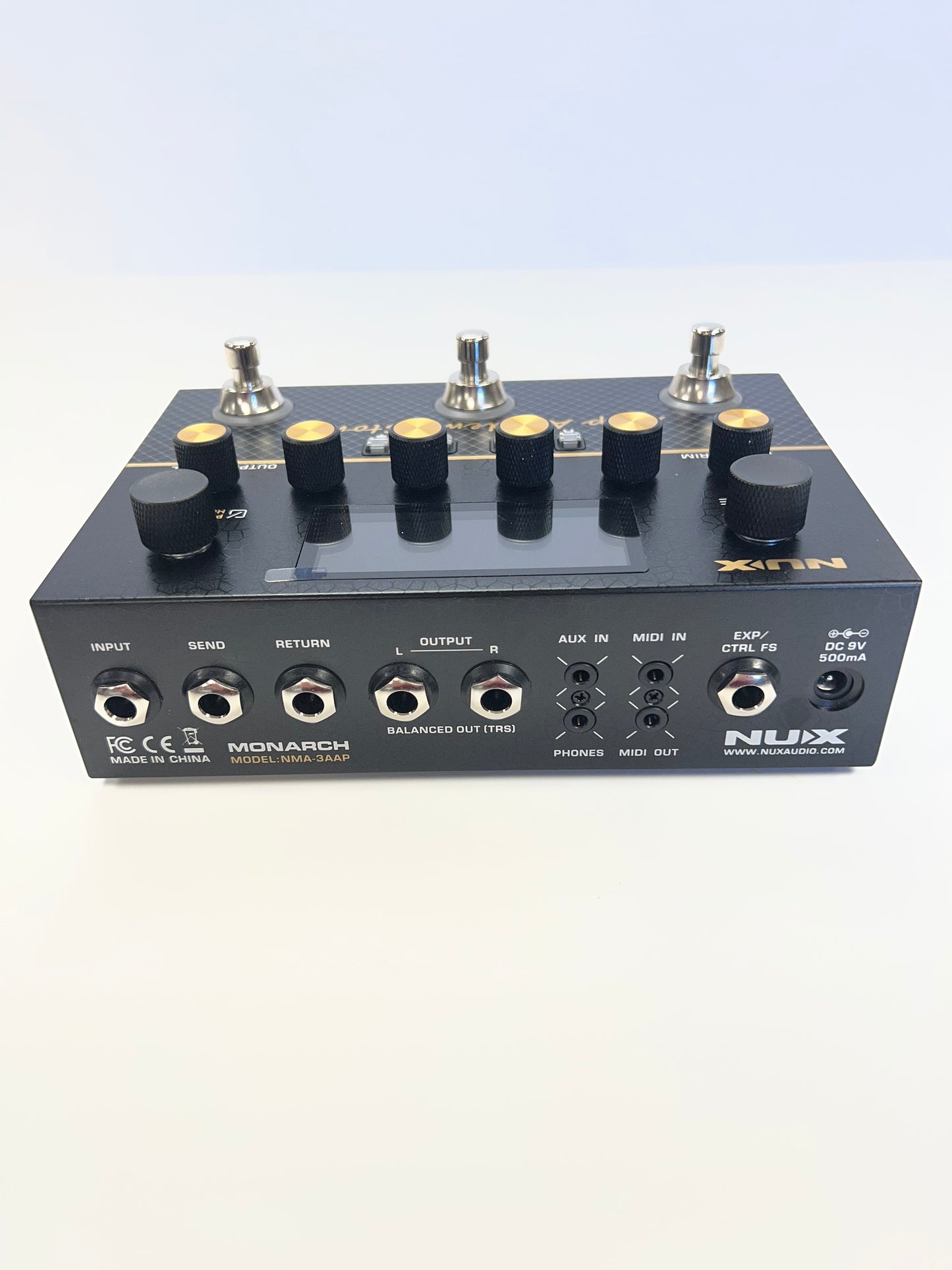 NUX NMA-3AAP Amp Academy Stomp Amp Modeler Pedal