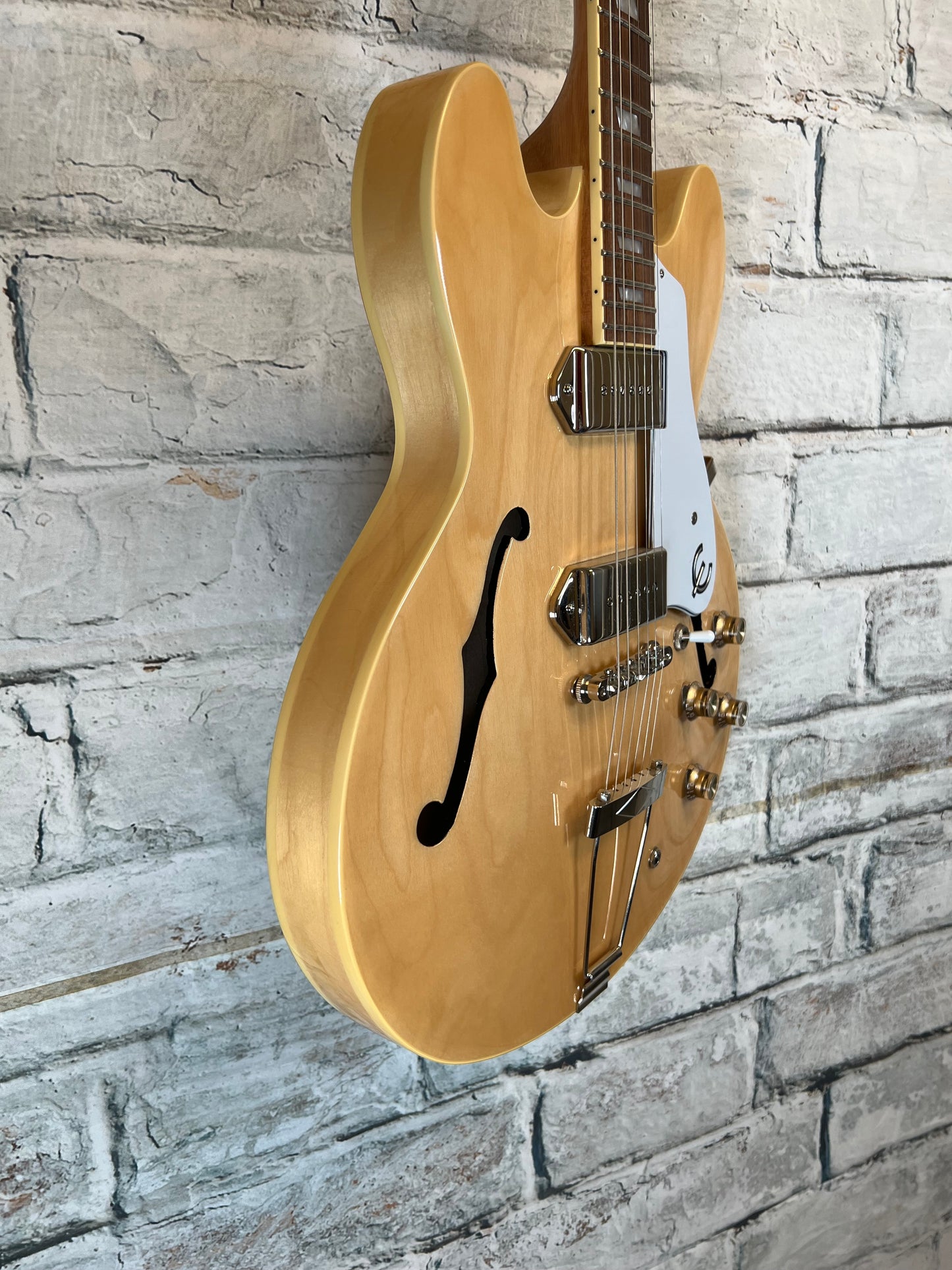 Used Epiphone Casino Natural Electric Guitar