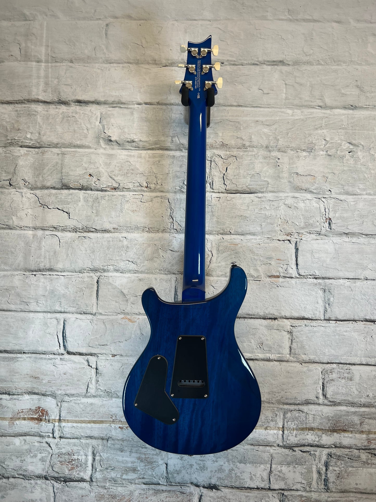 PRS SE Custom 24-08 Quilt Electric Guitar-Lake Blue