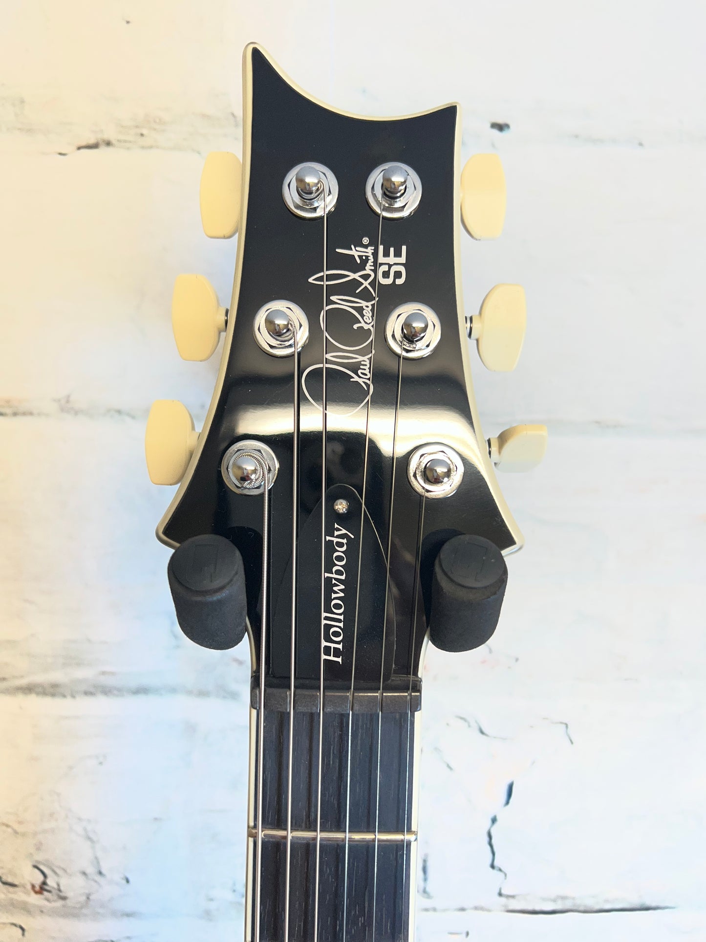 PRS SE Hollowbody II Piezo Electric Guitar-Peacock Blue With Bag