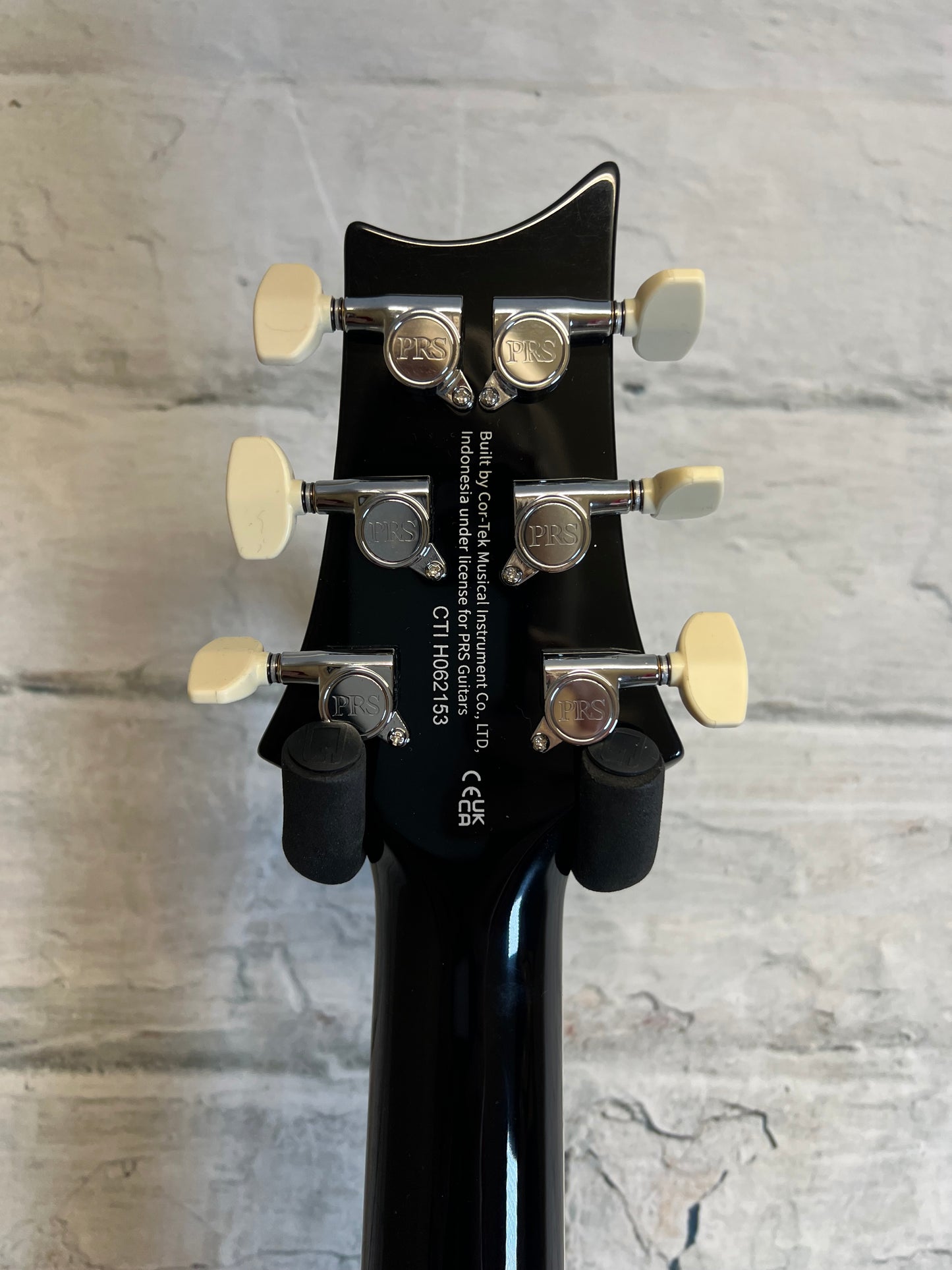 PRS SE Ciustom 24 Quilt Electric Guitar-Teal Black with Bag