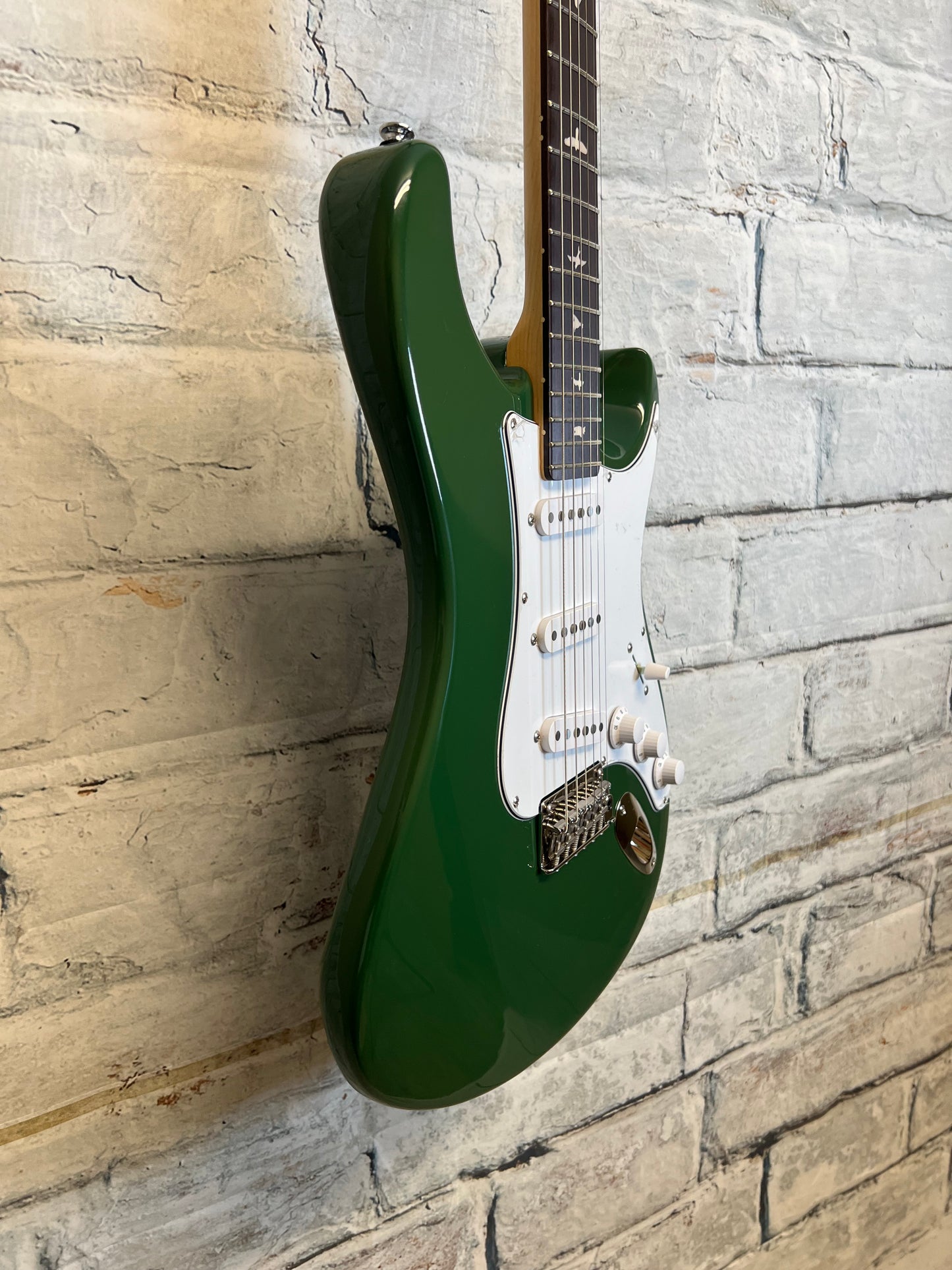 PRS SE Silversky Electric Guitar-Laurel Green with Bag