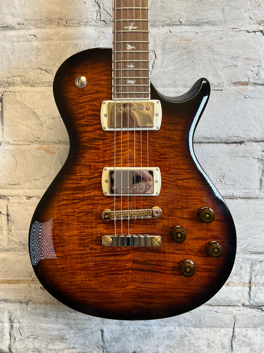 PRS SE Singlecut McCarty 594 Electric Guitar-Black Gold with Bag