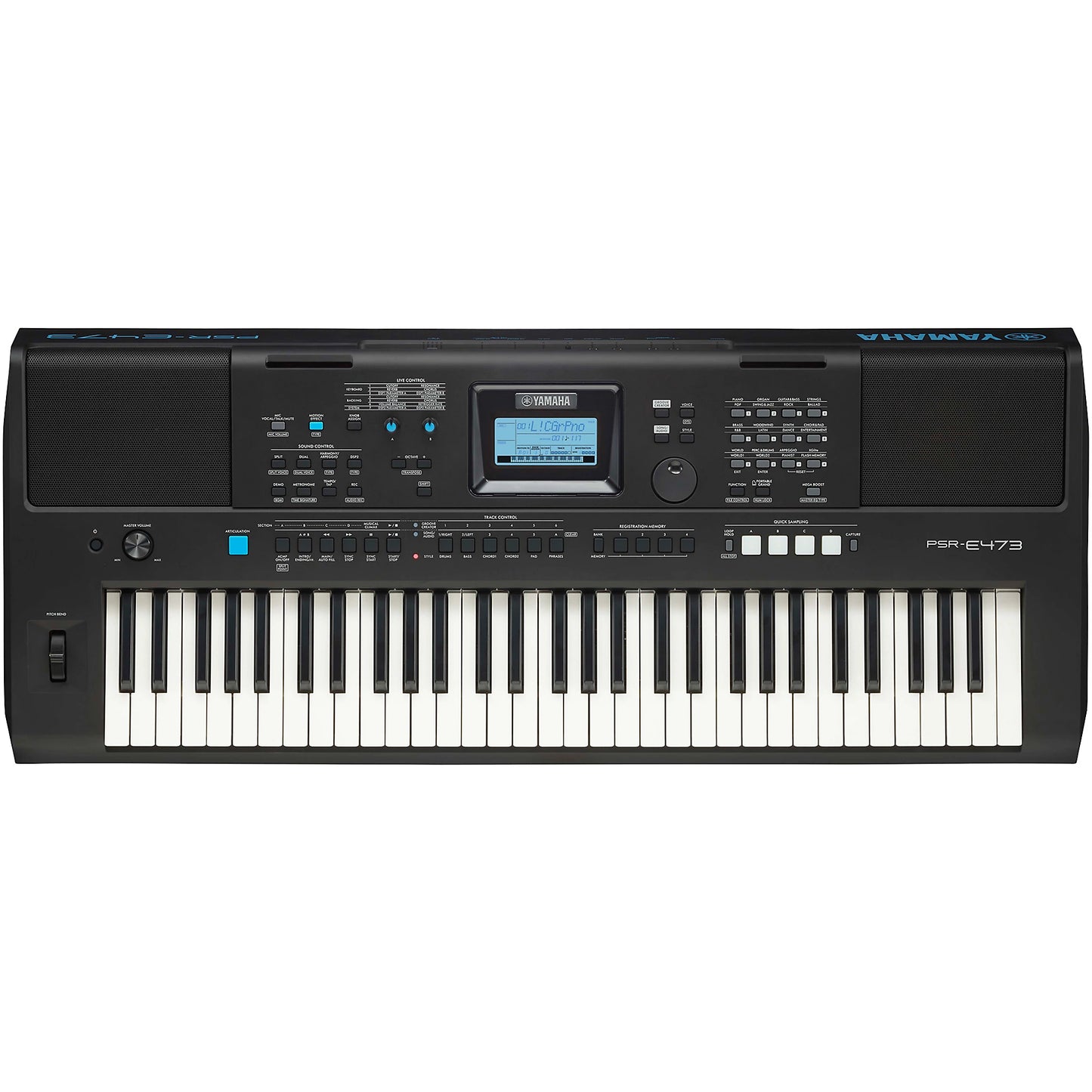 Yamaha PSR-E473 61-Key Portable Arranger