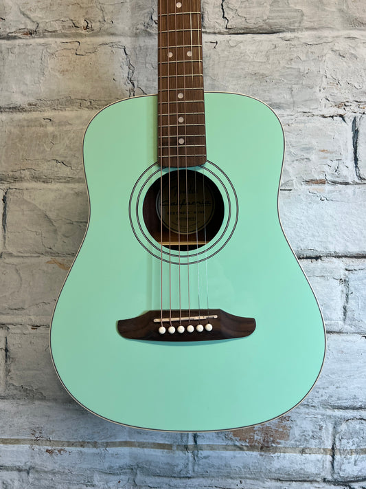 Fender California Standard Redondo Mini with bag- Spruce Green