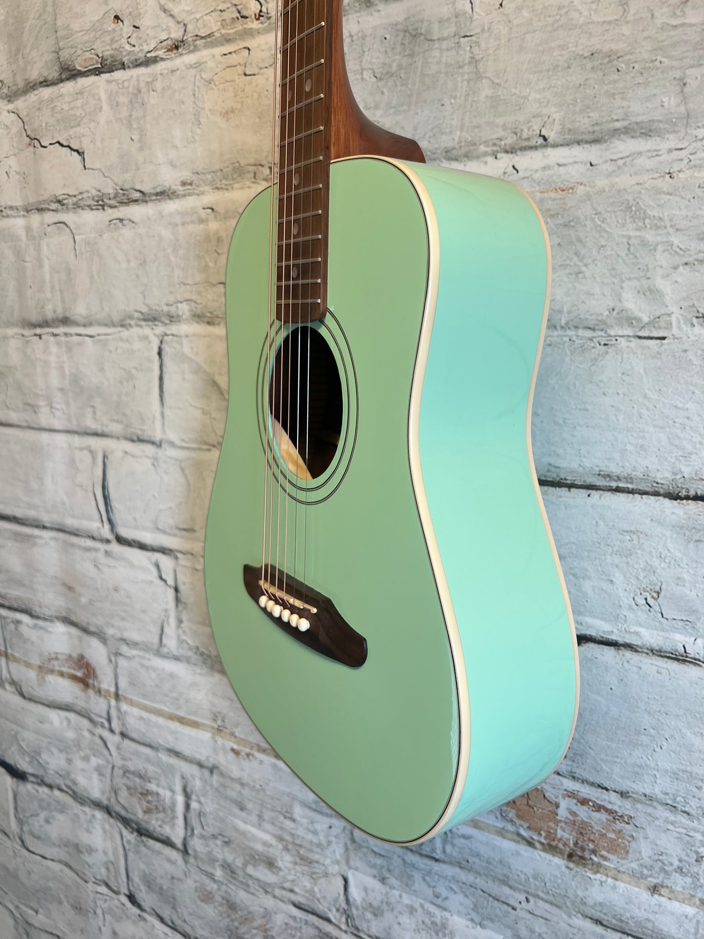Fender California Standard Redondo Mini with bag- Spruce Green